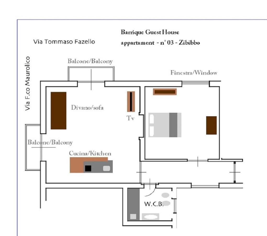 Barrique Guest House Free Bus From The Airport One Way Παλέρμο Εξωτερικό φωτογραφία